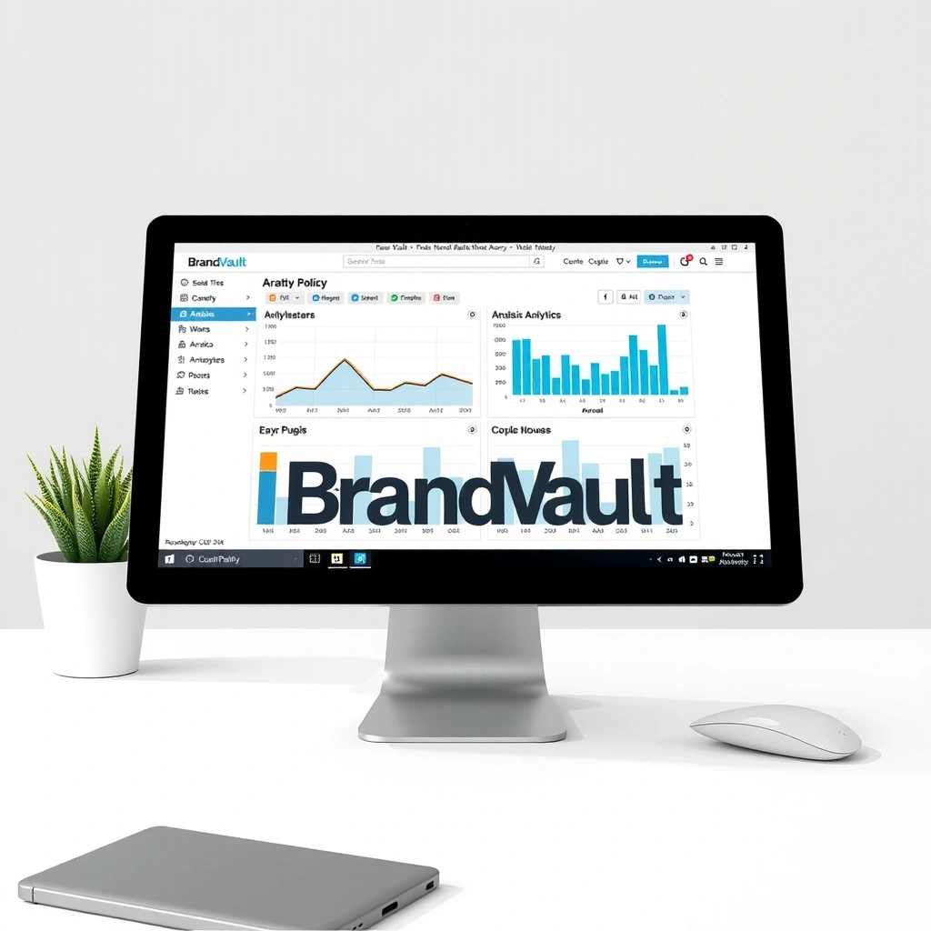 Analytics dashboard showing website data