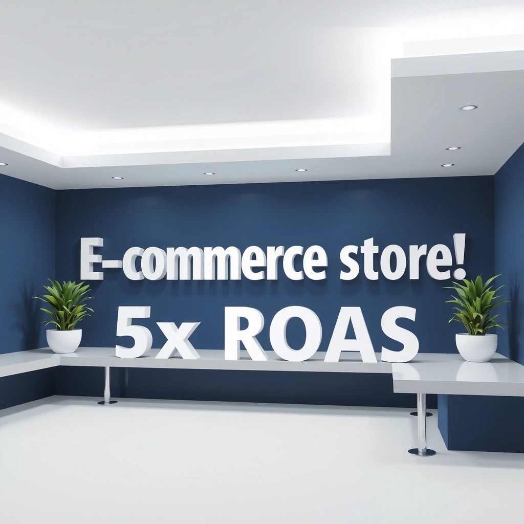 E-commerce store achieved 5x ROAS case study
